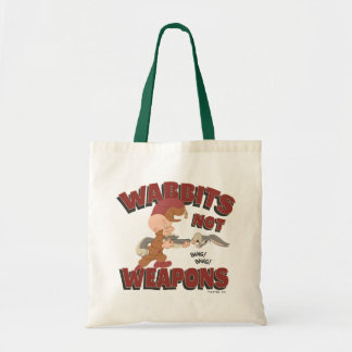 Bolsa Tote ELMER FUDD™ & BUGS BUNNY™ "Coelhos Não São Armas"