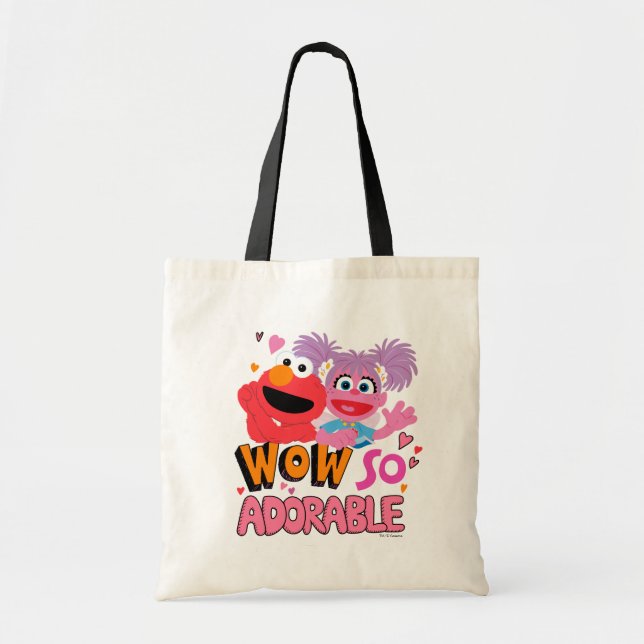 Bolsa Tote Elmo & Abby | Que Adorável (Frente)