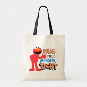 Bolsa Tote Elmo   Abrace esse monstro apertado