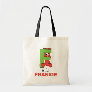 Bolsa Tote Elmo Alfabeto   F Verde