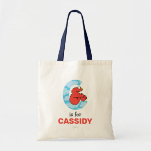Bolsa Tote Elmo Alfabeto   N Nuvens