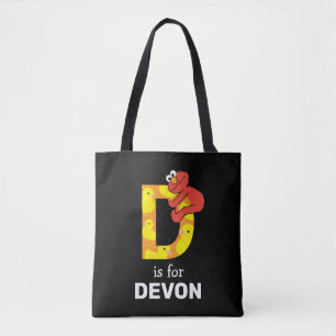 Bolsa Tote Elmo Alphabet D Pato