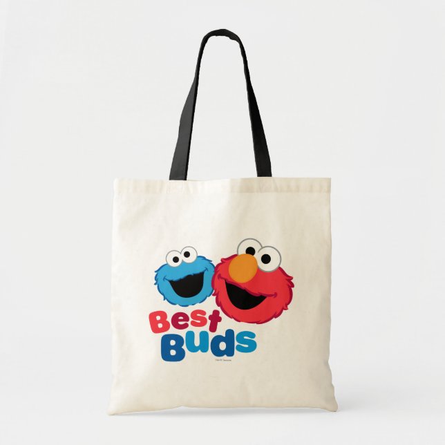 Bolsa Tote Elmo e Cookie Melhores Amigos (Frente)