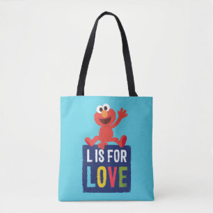 Bolsa Tote Elmo L é por amor