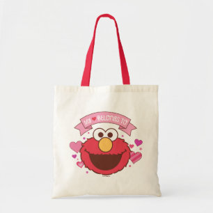 Bolsa Tote Elmo Meu Coração Pertence A Elmo