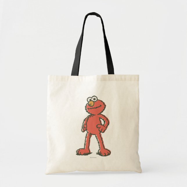 Bolsa Tote Elmo Vintage (Frente)