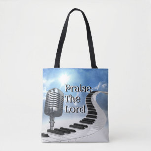 BOLSA TOTE ELOGIE O SENHOR SACO