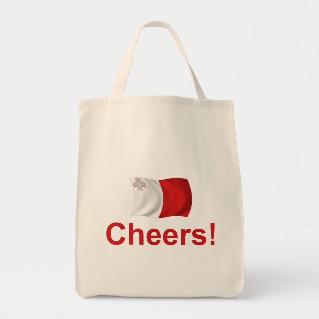 Bolsa Tote Elogios de Malta! (Frente)