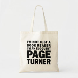 Bolsa Tote Eloquent Page Turner Bookish Lover