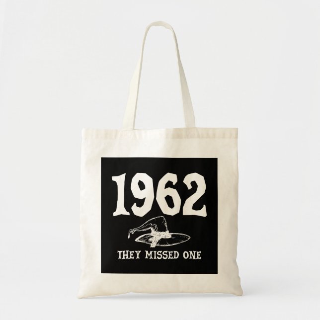 Bolsa Tote Em 1962, Perderam Um Salem Witch Halloween (Frente)