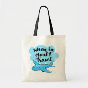 Bolsa Tote Em caso de dúvida viagem