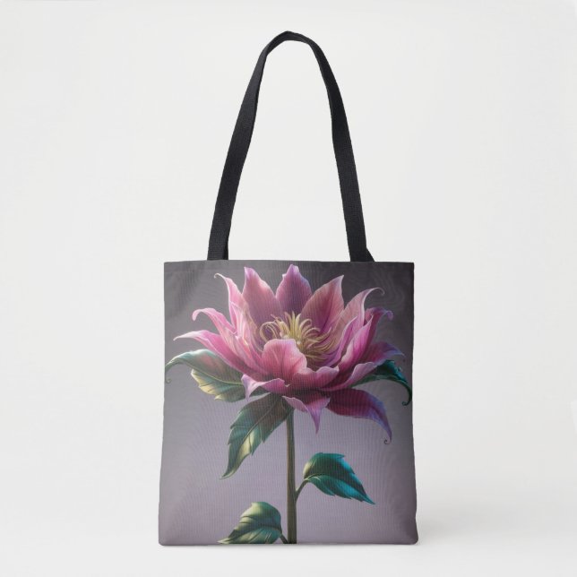 Bolsa Tote Em flor  (Frente)
