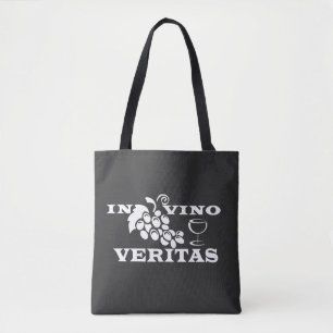 Bolsa Tote Em vino veritas