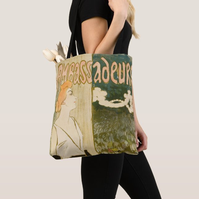 Bolsa Tote Embaixadores Yvette Guilbert por Theophile Steinle (Close Up)