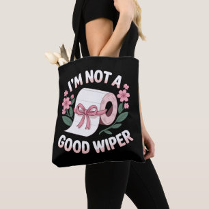 Bolsa Tote Embaraçoso Não Sou Um Bom Limpa Vidros Humor Engra