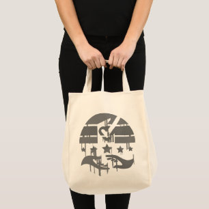 Bolsa Tote Emblema criativo do empoderamento e da representaç