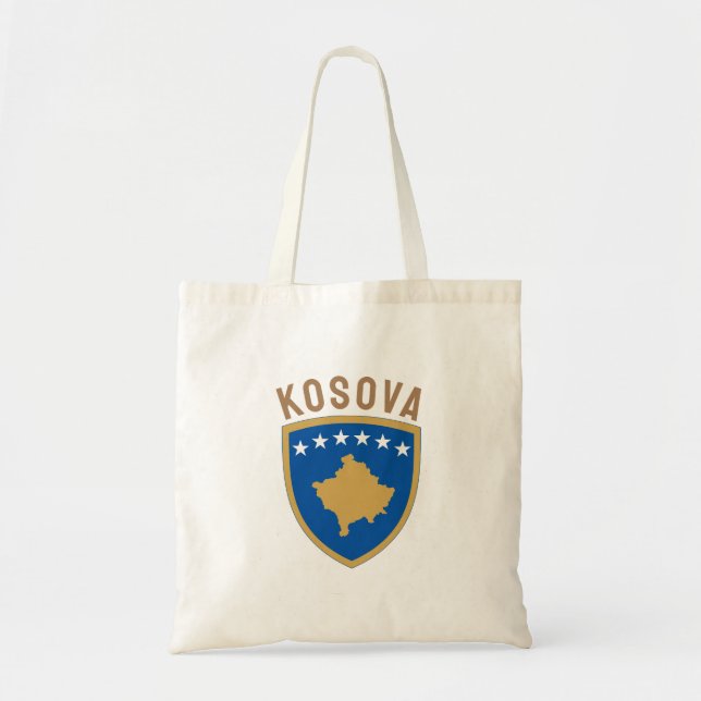 Bolsa Tote Emblema da República do Kosovo (Frente)
