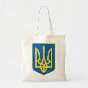 Bolsa Tote emblema da Ucrânia