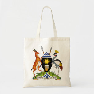 Bolsa Tote emblema de uganda