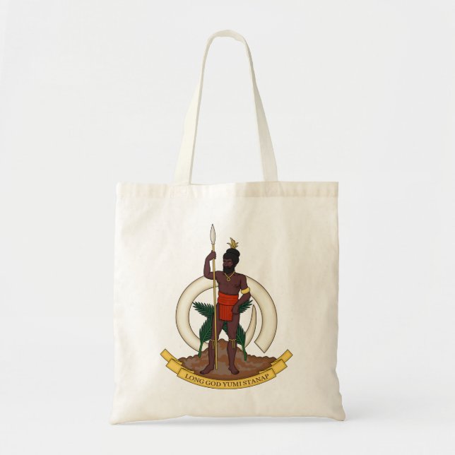 Bolsa Tote emblema de vanuatu (Frente)