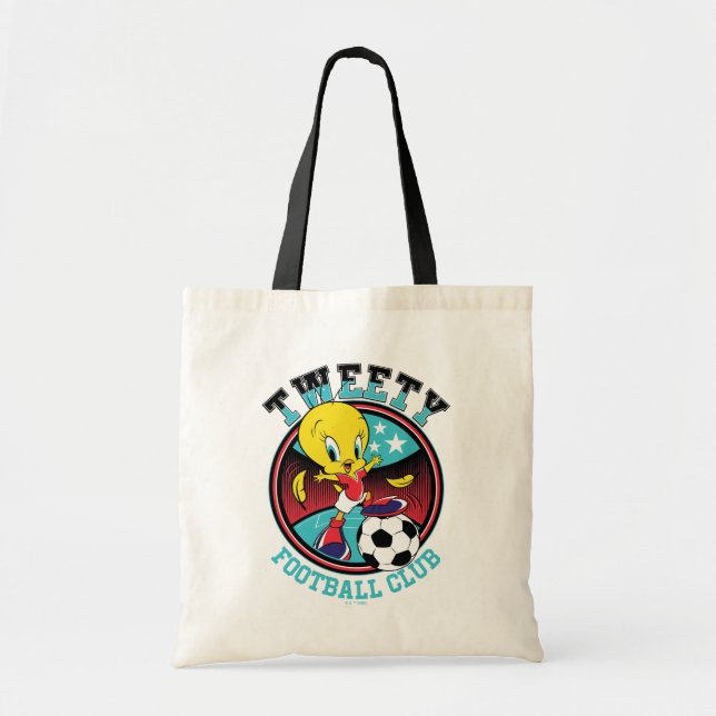 Bolsa Tote Emblema do TWEETY™ Futebol Clube (Frente)