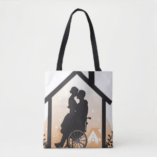 Bolsa Tote Embracing Love / Abraçando o Amor