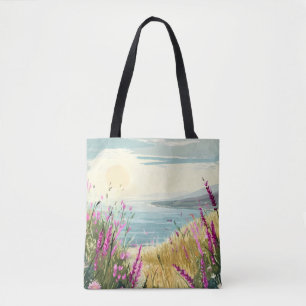 Bolsa Tote Embraço de Heather pelo Mar