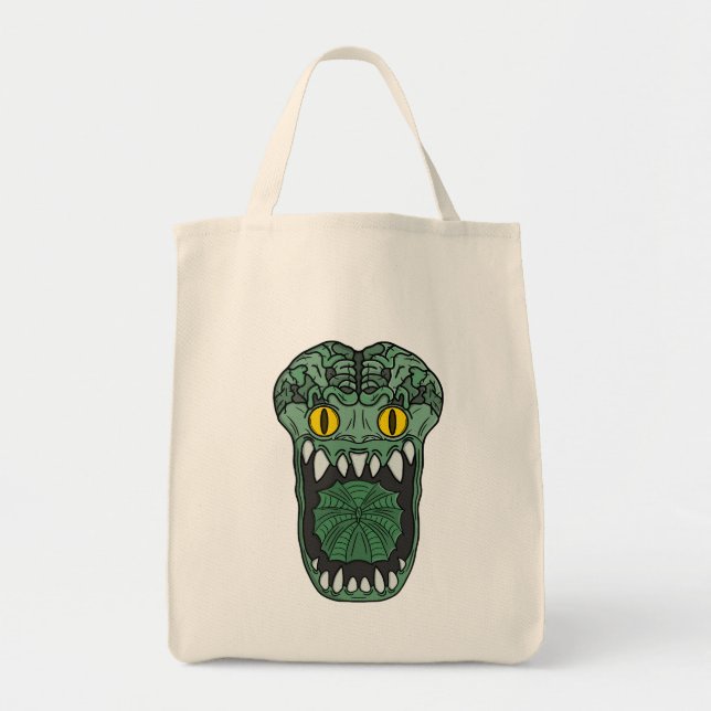 Bolsa Tote Emerald Grotesque Fang Creature (Frente)