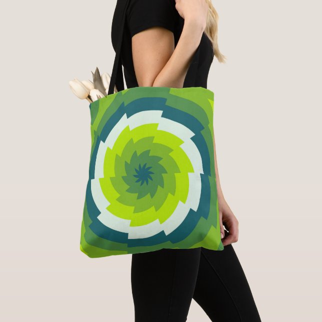 Bolsa Tote Emerald Whirl (Close Up)
