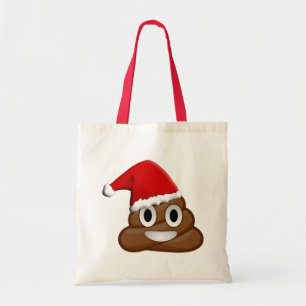 Bolsa Tote Emoji do tombadilho do Natal