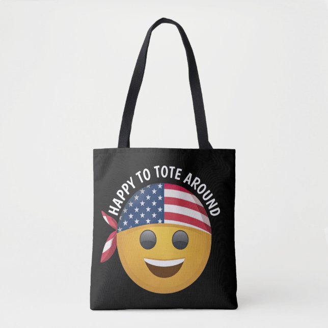 Bolsa Tote Emoji Face (Frente)