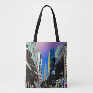 Bolsa Tote Empire Sate Building, Poster de Nova Iorque, 42ª