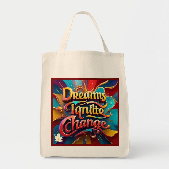 Bolsa Tote "Empoderado para ter sucesso" (Frente)