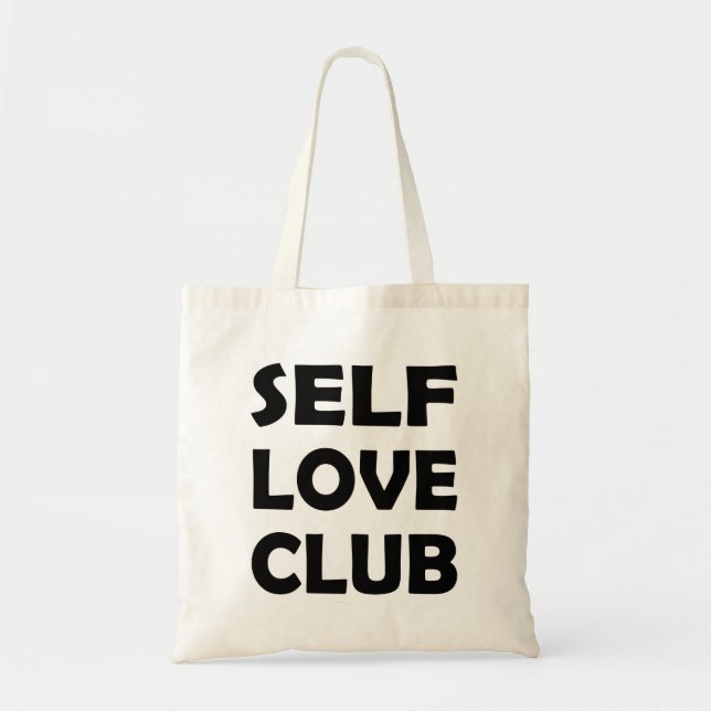 Bolsa Tote Empoderamento de amor próprio | Cuidando de você (Frente)