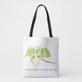 Bolsa Tote Empowered Minimalist Woman | Inspirational Quote