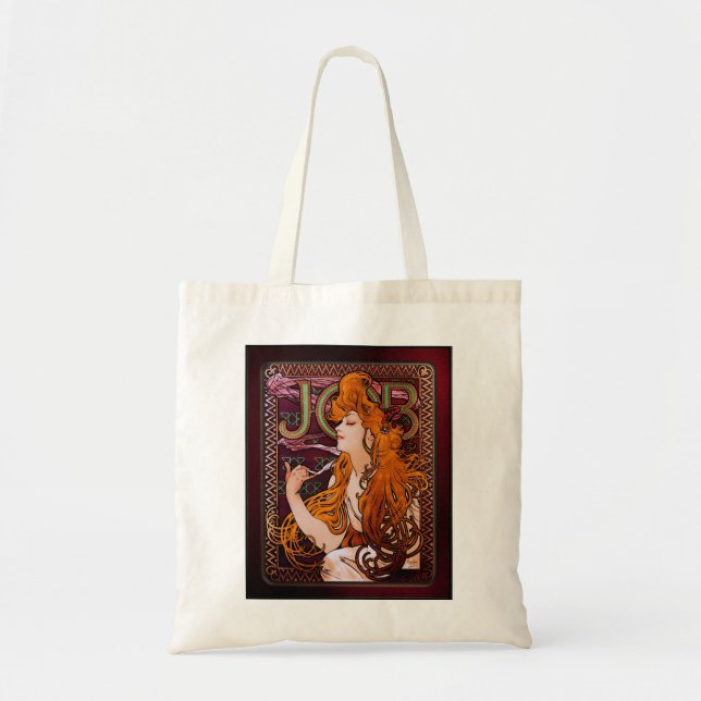 Bolsa Tote Emprego de Alphonse Mucha (Frente)