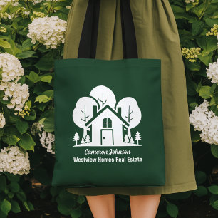 Bolsa Tote Empresa de Imóveis Casa Verde Floresta Personaliza