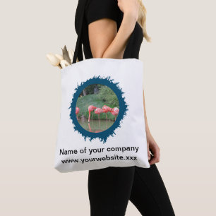Bolsa Tote Empresa de Logotipo Empresarial Personalizado Tema