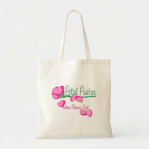Bolsa Tote Empurrador Flowergirl da pétala
