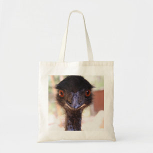 Bolsa Tote Emu Retrato Tote Bag - Fotografia Animal Quirky