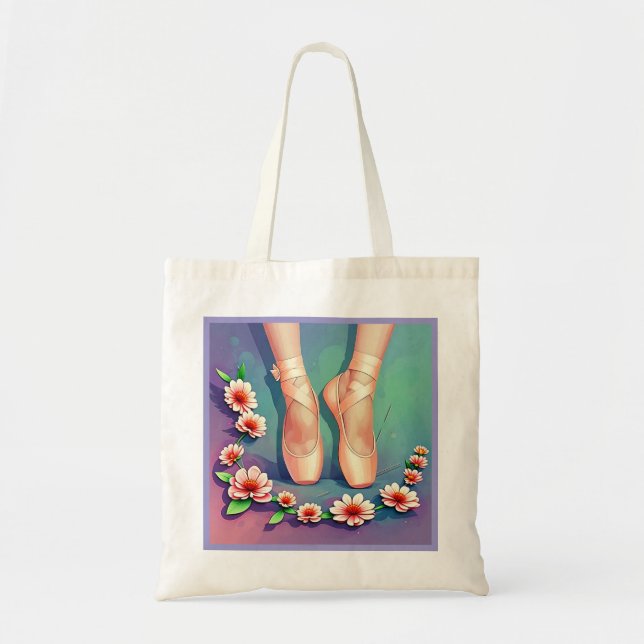 BOLSA TOTE " EN POINTE BEAUTY " (Frente)
