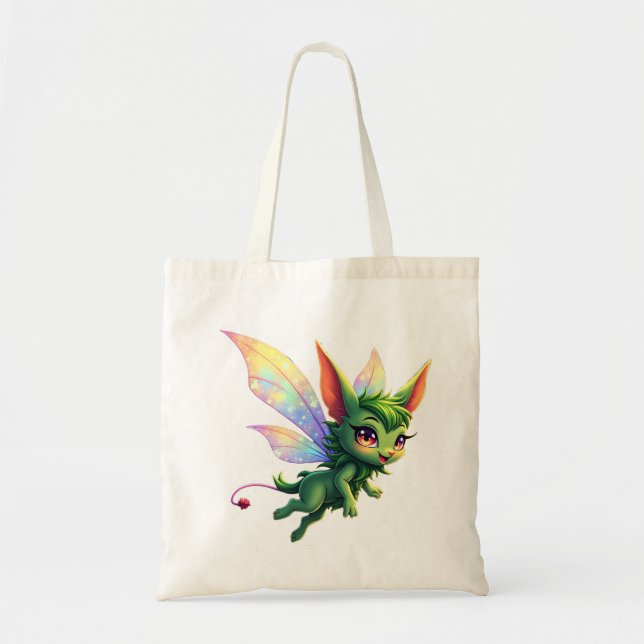 Bolsa Tote Enchanted Fairy Critter – Magical Forest Sprite  (Frente)