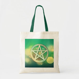Bolsa Tote Enchimento do ápice verde