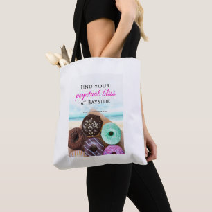 Bolsa Tote Encontre sua felicidade perpétua no Bag Bayside He