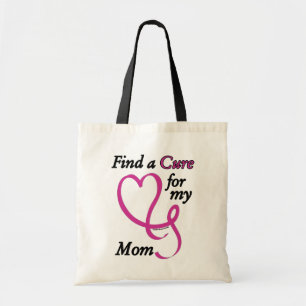 Bolsa Tote Encontre um Cancer de Cura/Coração/Mãe...