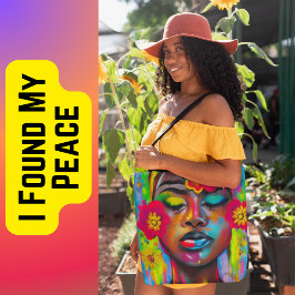 Bolsa Tote Encontrei A Minha Paz
