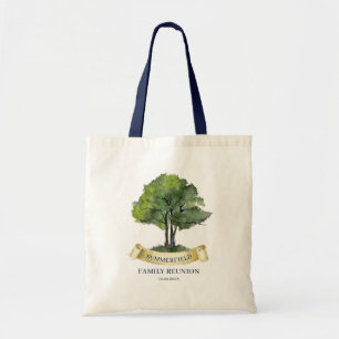 Bolsa Tote Encontro Familiar Aquarela Genealogia Corresponden