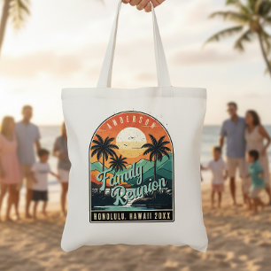 Bolsa Tote Encontro Familiar Retro Tropical ID1135
