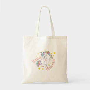 Bolsa Tote Encorajamento de Unicórnio Fofo