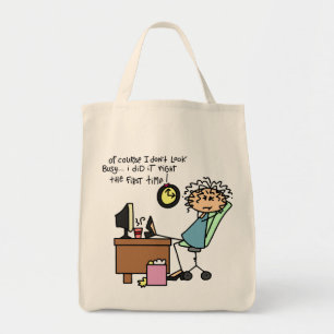 Bolsa Tote Endireite a primeira vez o humor